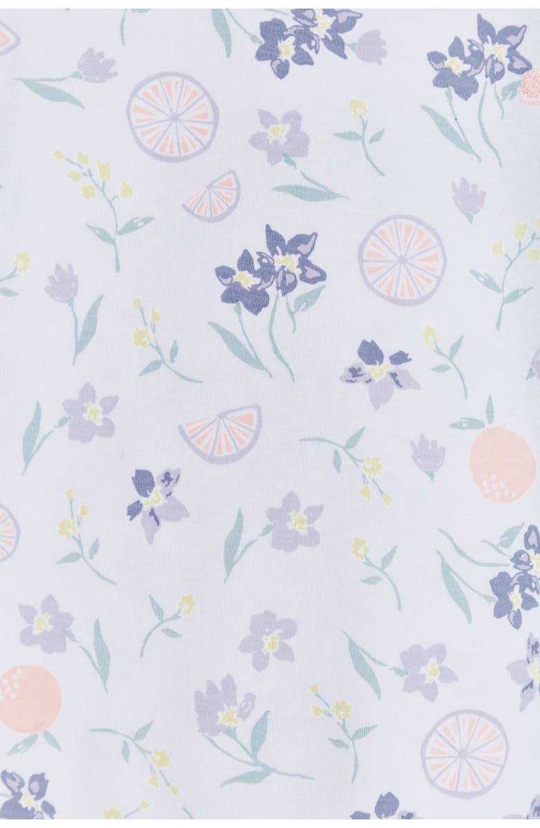 Babycottons Premium Peruvian Pima Cotton Orange Snug Two-Piece Pajamas For Toddler, Alternate, color, 