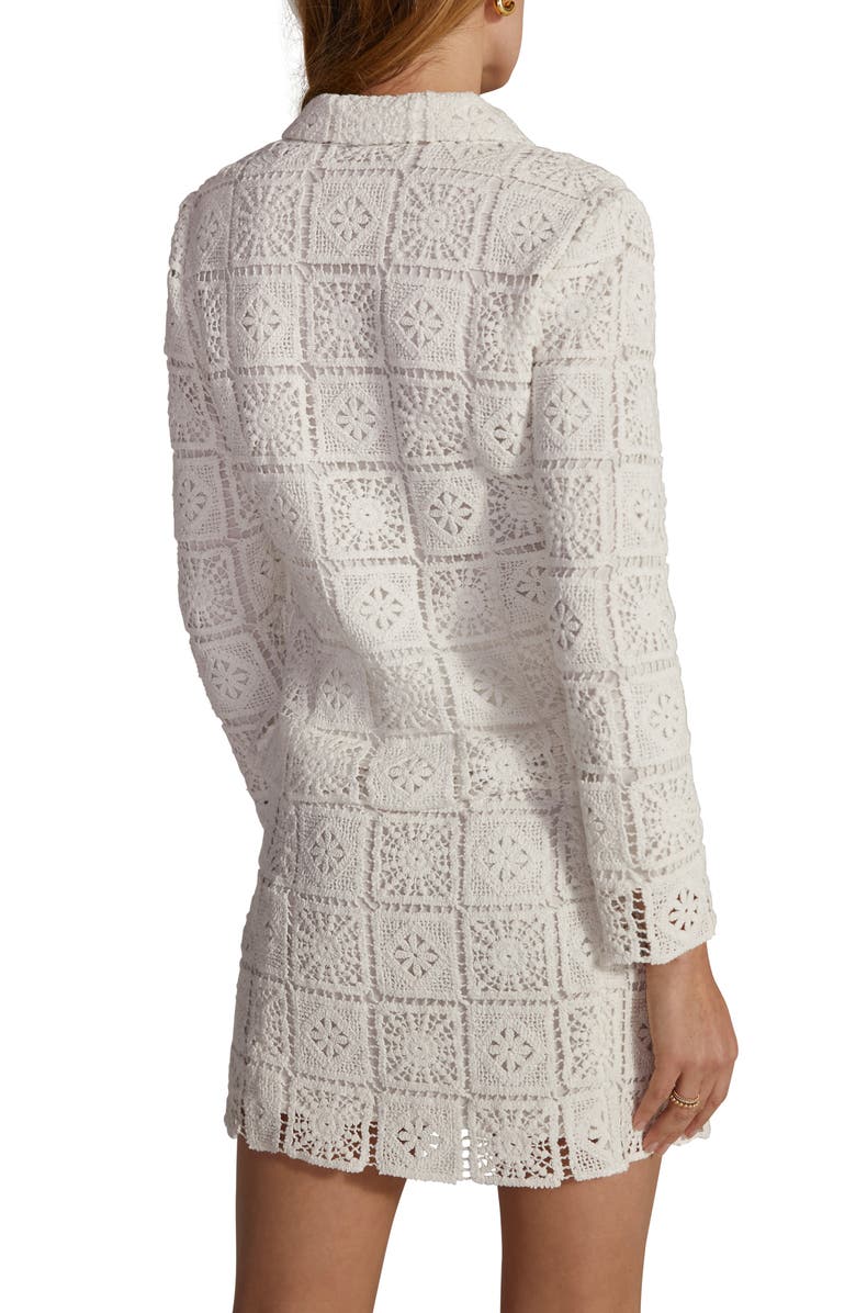 Favorite Daughter Dream Cotton Crochet Shirt, Alternate, color,