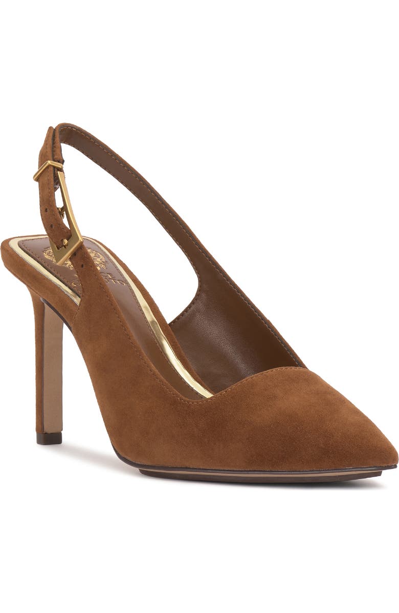 Vince Camuto Brendie Slingback Pump, Main, color, Burnt Sugar