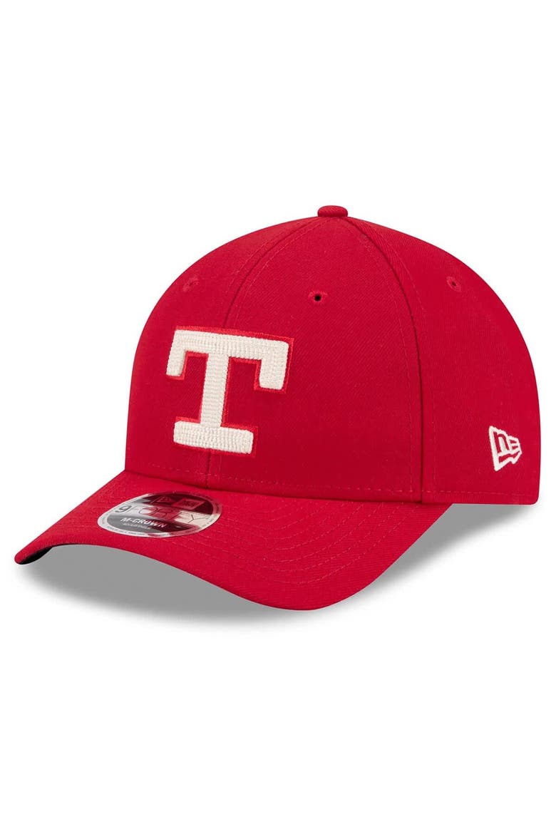 Men's New Era Red Texas Rangers 2026 City Connect 9FORTY M-Crown Adjustable Hat, Main, color, Red