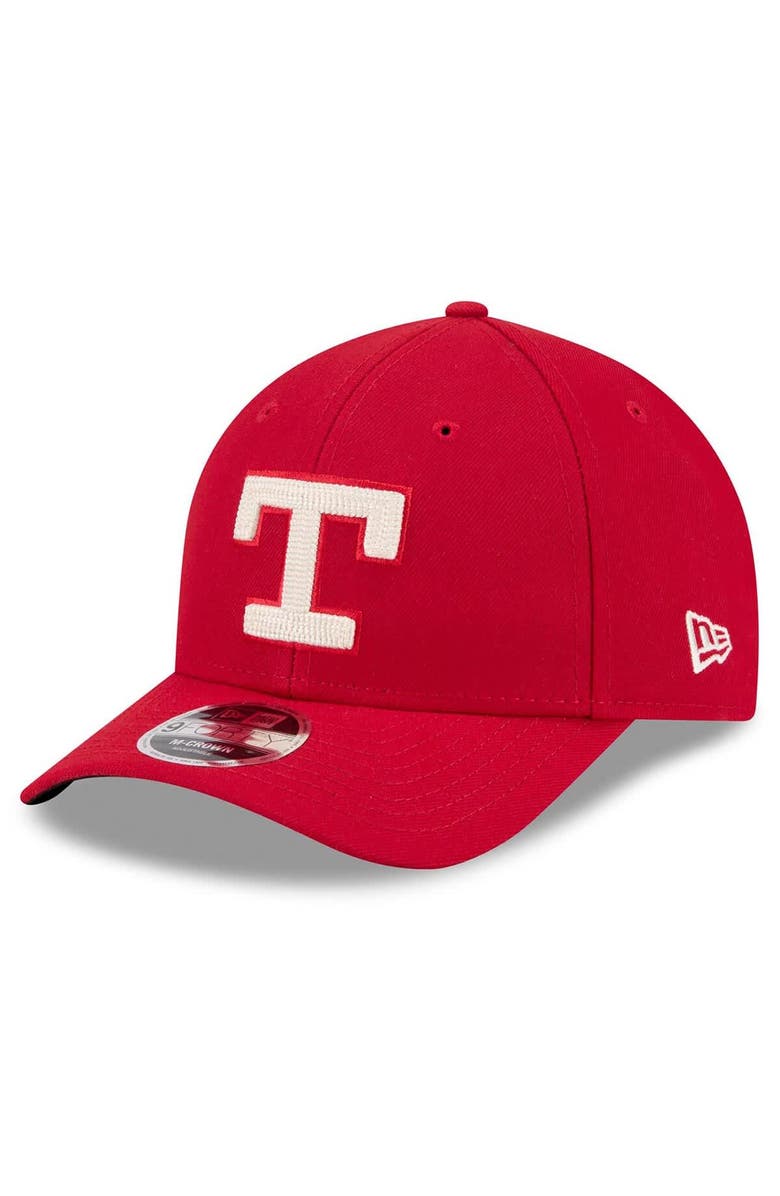 New Era Men's New Era Red Texas Rangers 2026 City Connect 9FORTY M-Crown Adjustable Hat, Main, color, Red