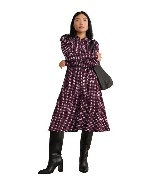 Clarice Printed Midi Dress