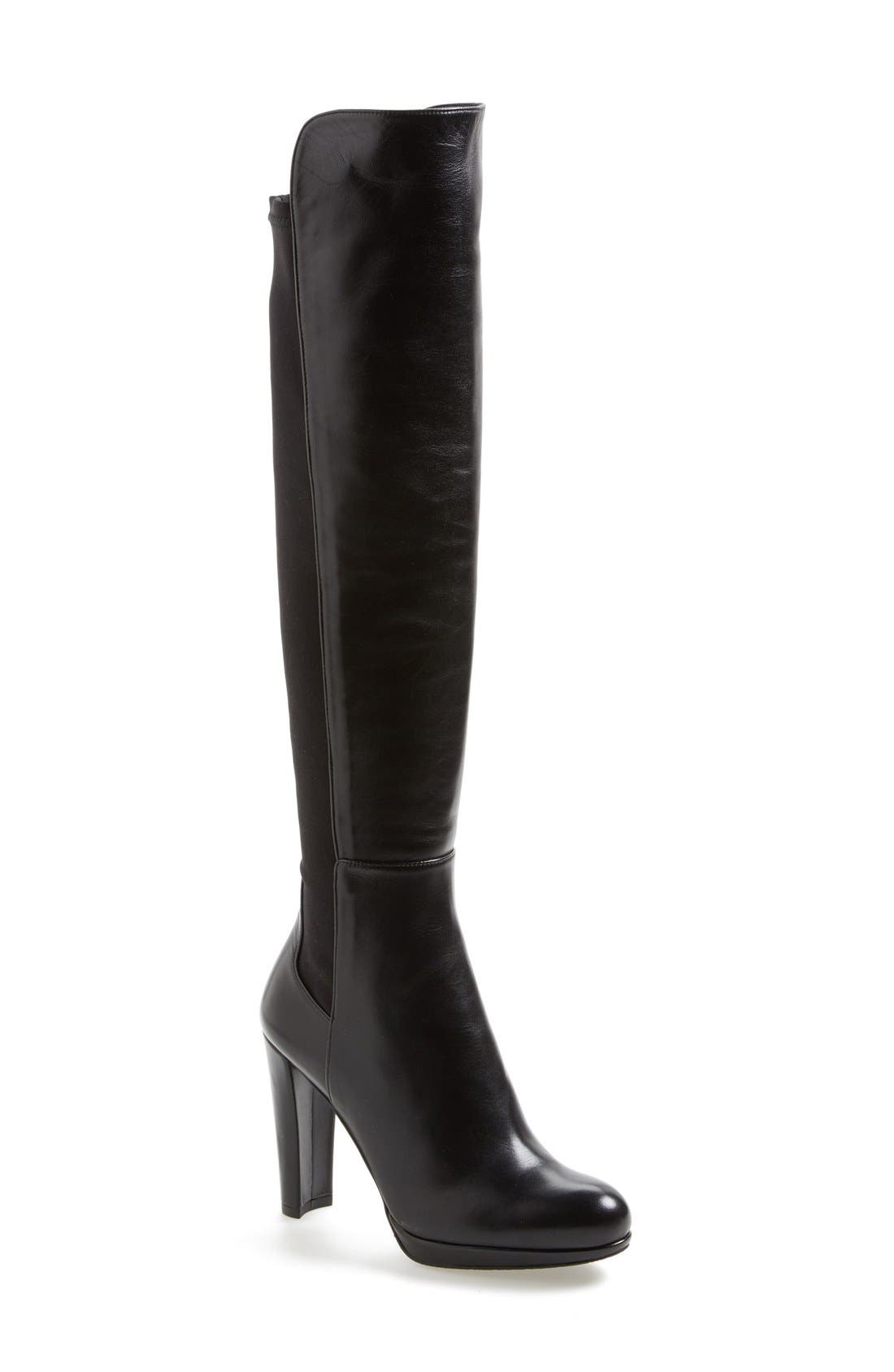 Stuart Weitzman 'Highway' Over the Knee Boot, Main, color, 