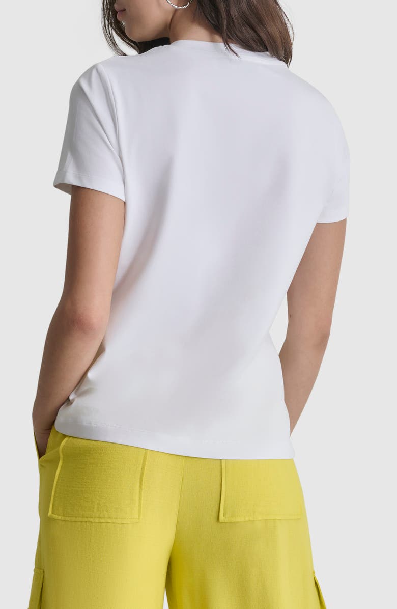 DKNY Neon Logo Cotton Graphic T-Shirt, Alternate, color, 