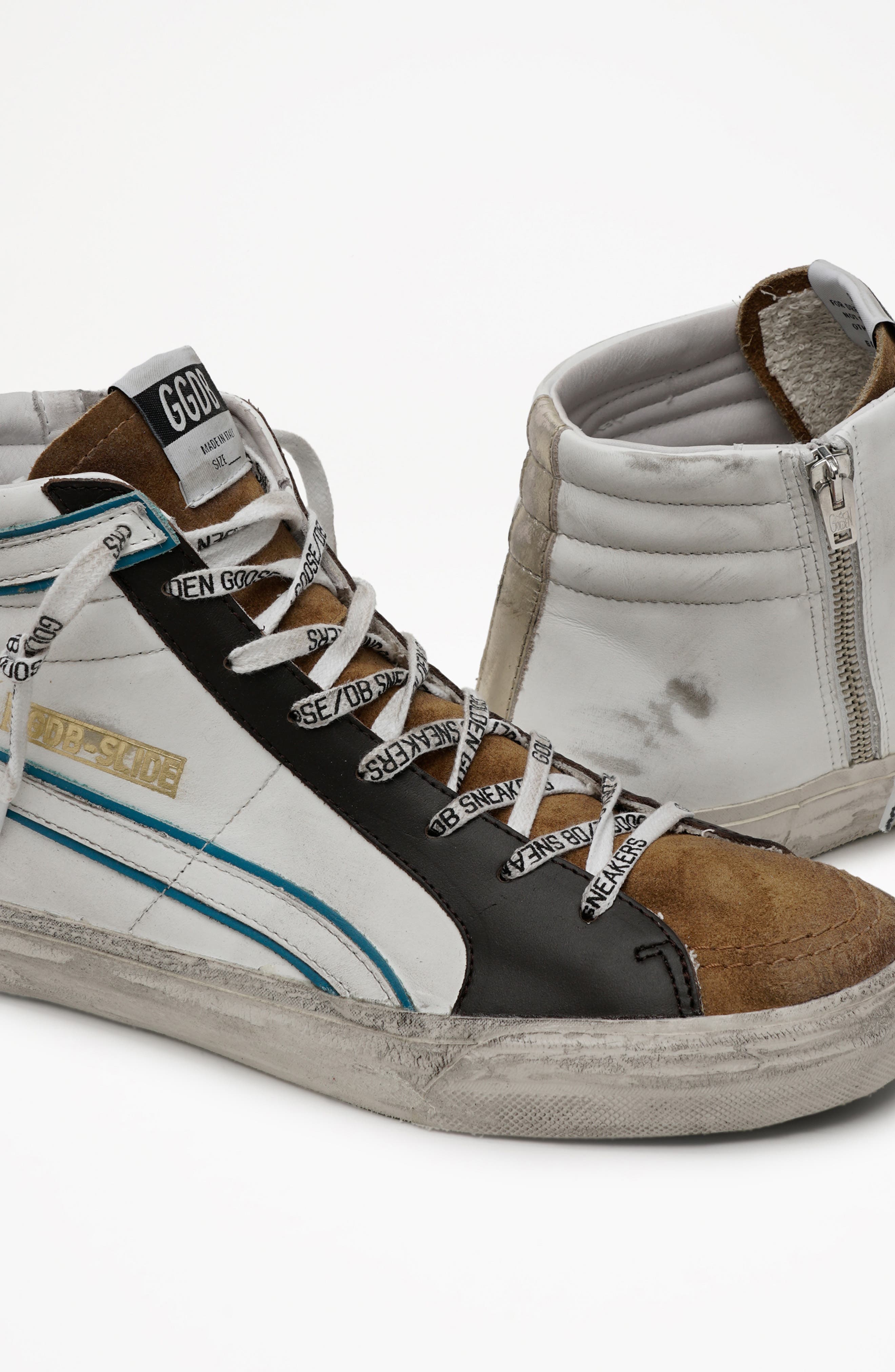 Golden Goose Slide High Top Sneaker, Alternate, color, 