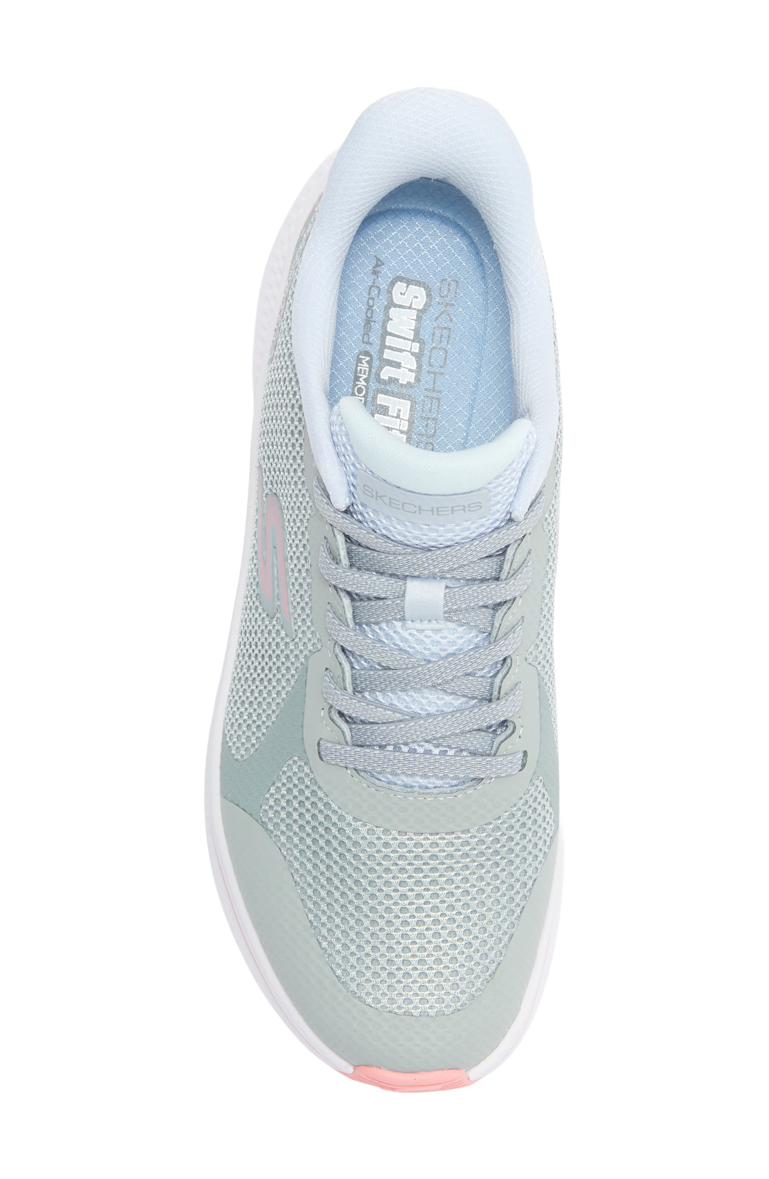 SKECHERS Slip-ins: GO RUN Consistent 2.0 Sneaker, Alternate, color, Grey/ Light Blue