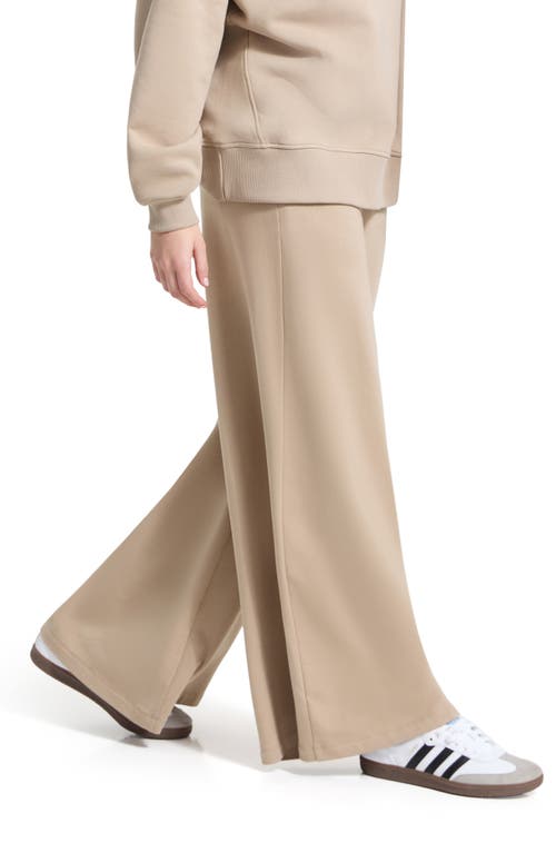 Marcella Easton Wide Leg Sweatpants In Neutral