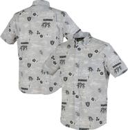 Reyn Spooner Men's Reyn Spooner Silver Las Vegas Raiders Kekai Performance Button-Down Shirt