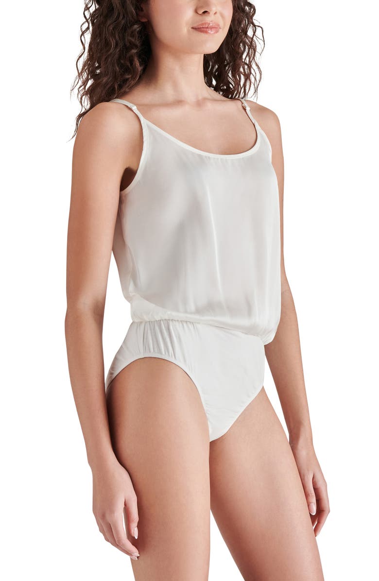 Steve Madden Emersyn Camisole Bodysuit, Alternate, color, Ivory