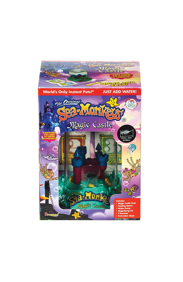 Schylling Seamonkeys<sup
®</sup
 Magic Castle World
S Only Instant Pets<sup
®</sup
 Ages 6+, Alternate, color, Multicolored