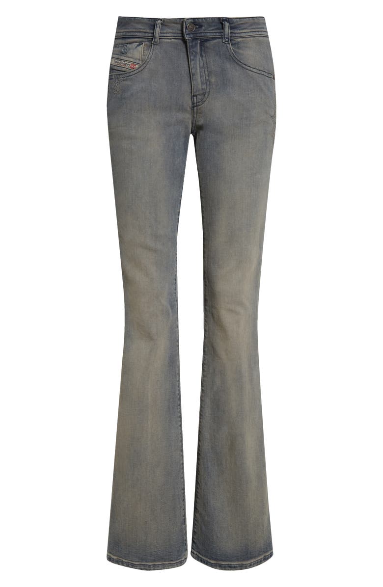 DIESEL<sup>®</sup> 1969 D-Ebbey Low Rise Distressed Bootcut Jeans, Alternate, color, Denim