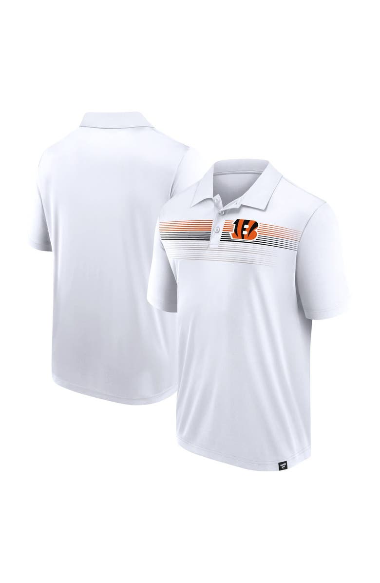 FANATICS Men's Fanatics Branded White Cincinnati Bengals Victory For Us Interlock Polo, Main, color, White