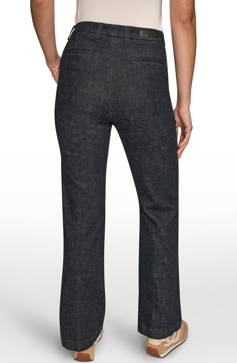 Donna Karan New York The Donna Straight Leg Woven Pants, Alternate, color, Lacombe