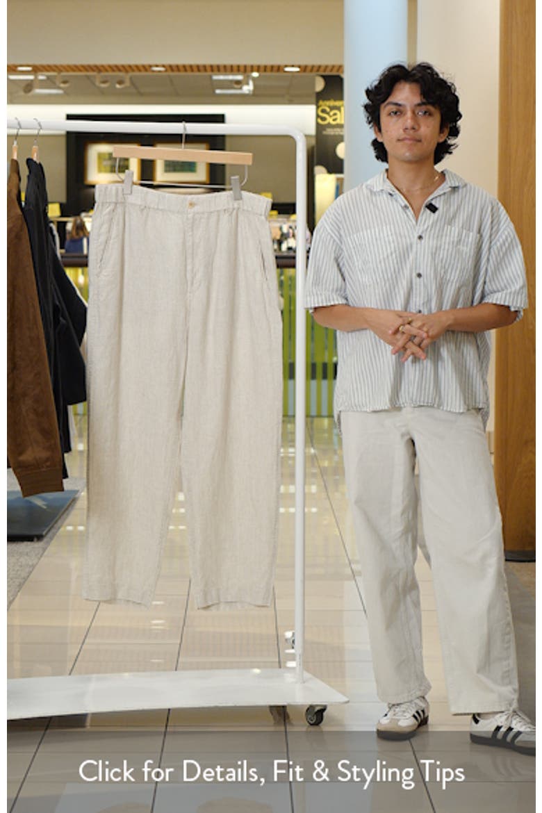 Linen Pull-On Pants video