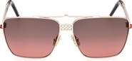 Christian Louboutin 60mm Square Sunglasses