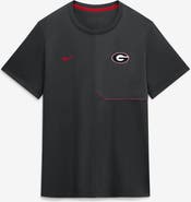 Nike Men's Nike Black Georgia Bulldogs 2026 Sideline UV Dri-FIT Coaches Shirt