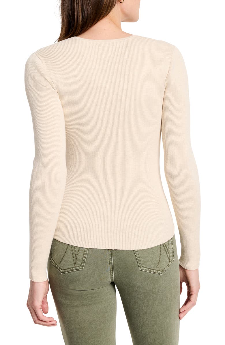 NIC+ZOE Rib Top, Alternate, color, Sandshell