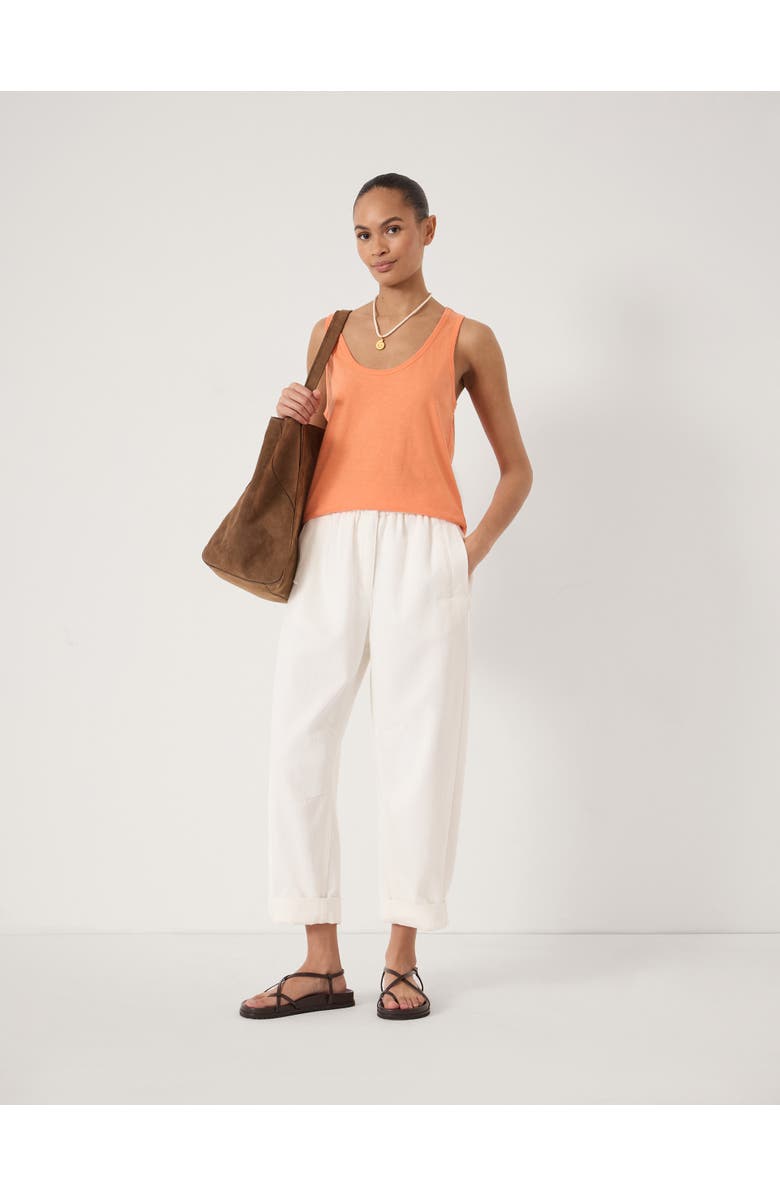 Hush Scoop Neck Tank Top, Alternate, color, Dusty Orange