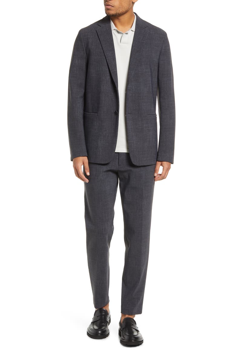 Clinton Sport Coat, Main, color, GREY MELANGE
