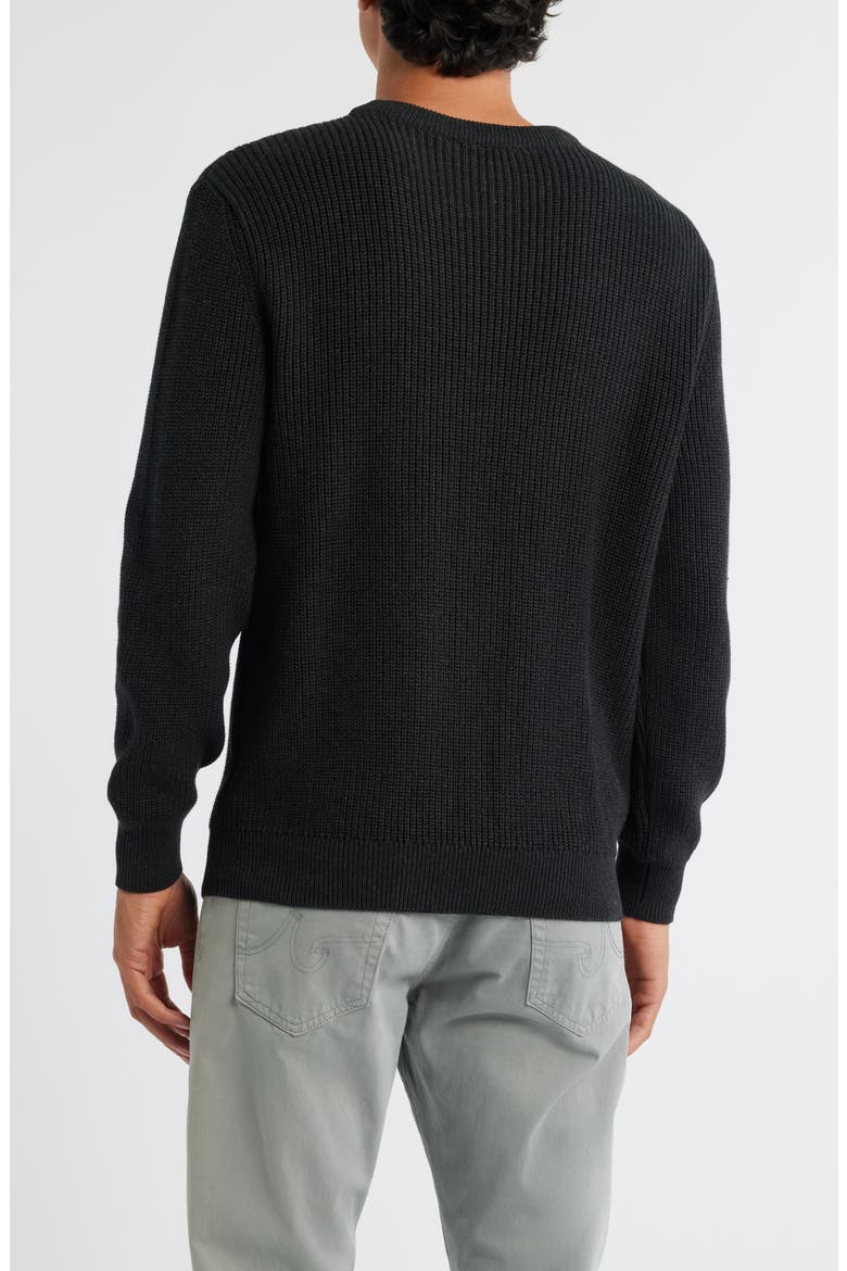 Bay Organic Cotton Sweater, Alternate, color, INK