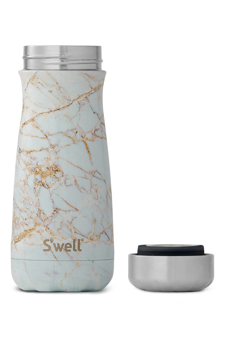 16-Ounce Insulated Traveler Bottle, Alternate, color, CALCATTA GOLD