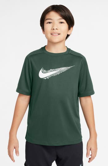 Nike Kids' Graphic T-shirt In Green