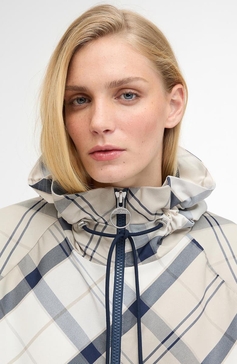 Barbour Kinsale Tartan Waterproof Raincoat, Alternate, color, 