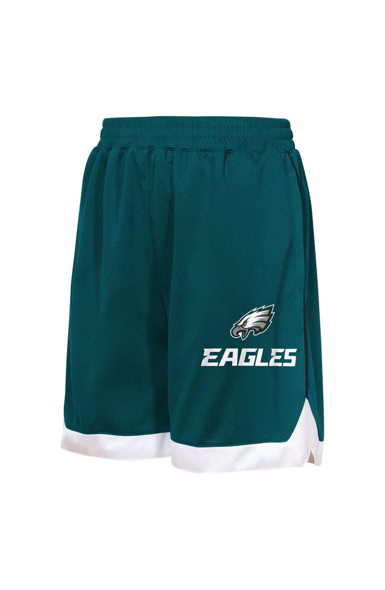 Outerstuff Youth Outerstuff  Midnight Green Philadelphia Eagles All Star Mesh Shorts, Alternate, color, Green