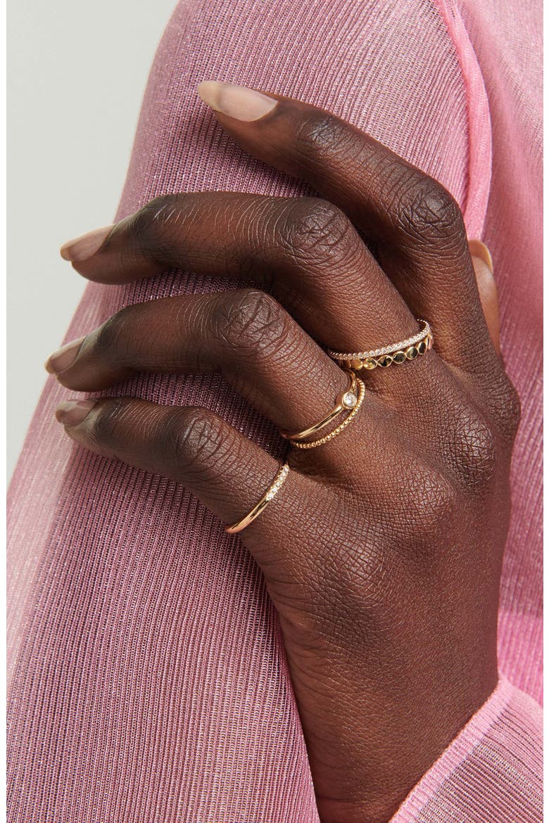 Diamonds Line Ring, Alternate, color, 10k Yellow Gold