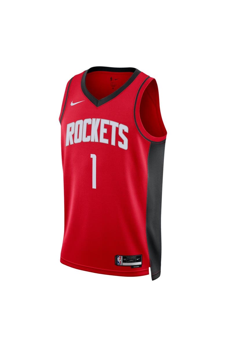 Nike Unisex Nike Jabari Smith Jr. Red Houston Rockets 2022 NBA Draft First Round Pick Swingman Jersey - Icon Edition, Alternate, color, Red