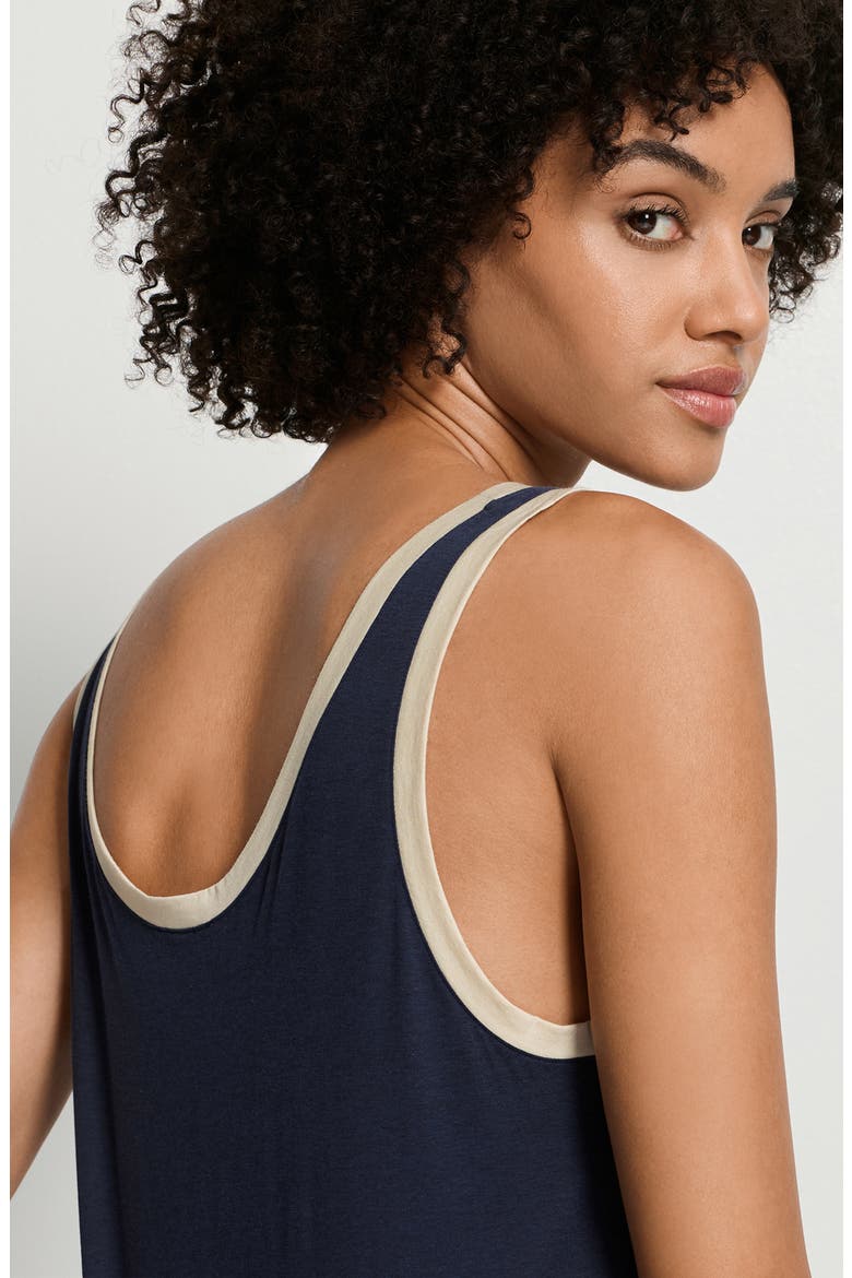 Laura Long Tank Nightgown, Alternate, color, DEEP NAVY