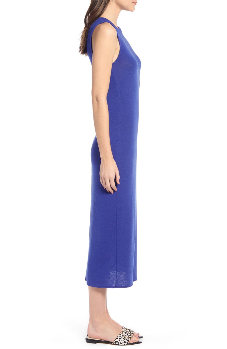Something Navy Easy Knit Midi Dress, Alternate, color, 