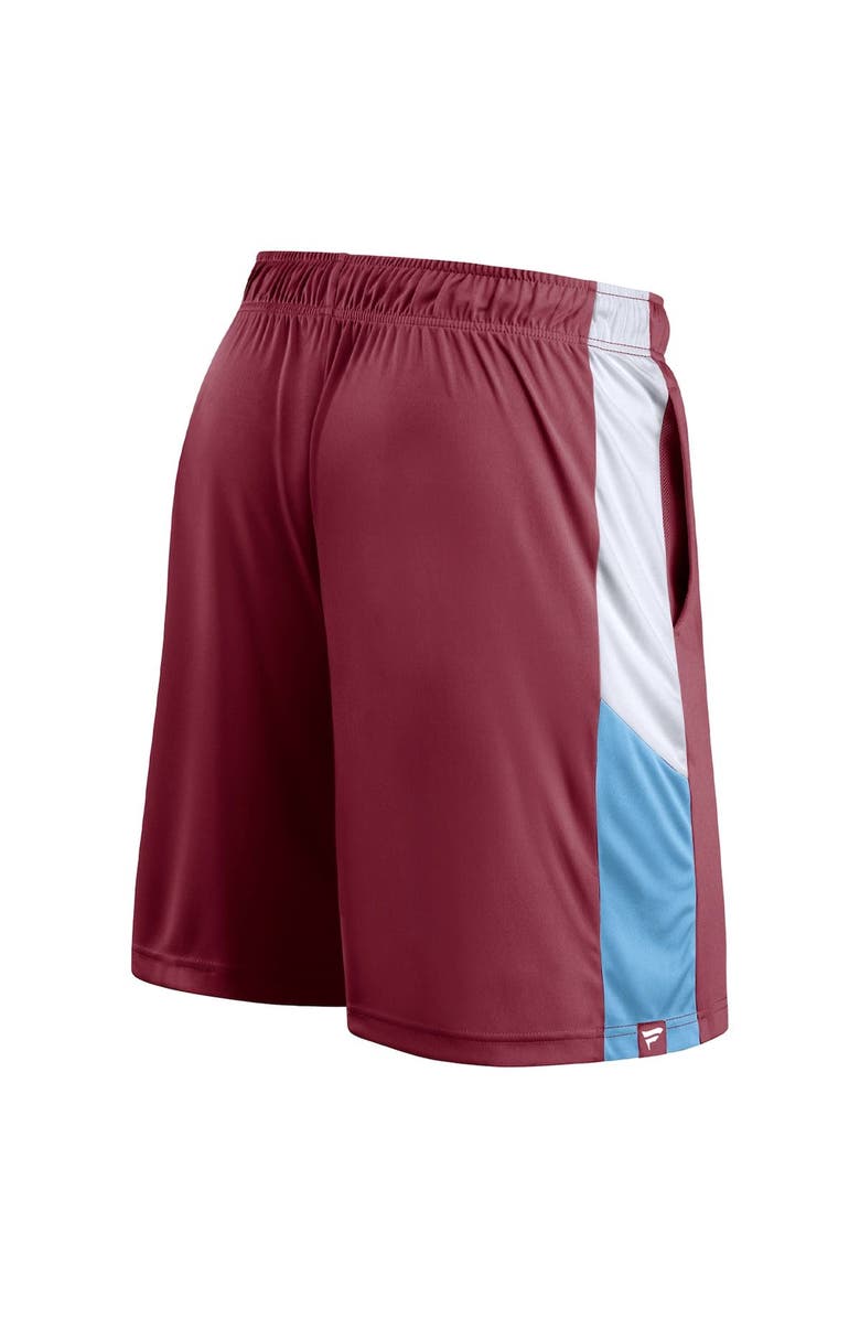 FANATICS Men's Fanatics Branded Burgundy Colorado Rapids Champion Rush Shorts, Alternate, color, 