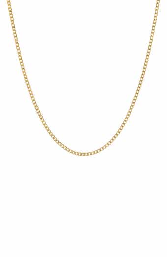 FUZION CREATIONS Curb Chain Necklace