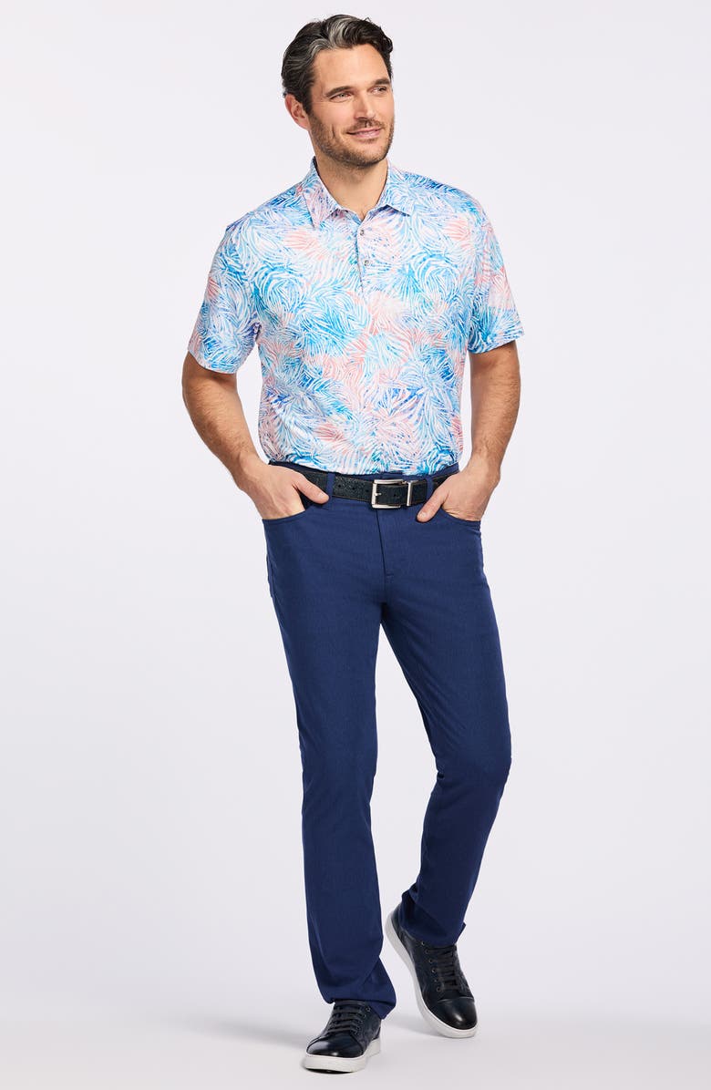 Robert Graham Hartland Knit Polo, Alternate, color, Multi