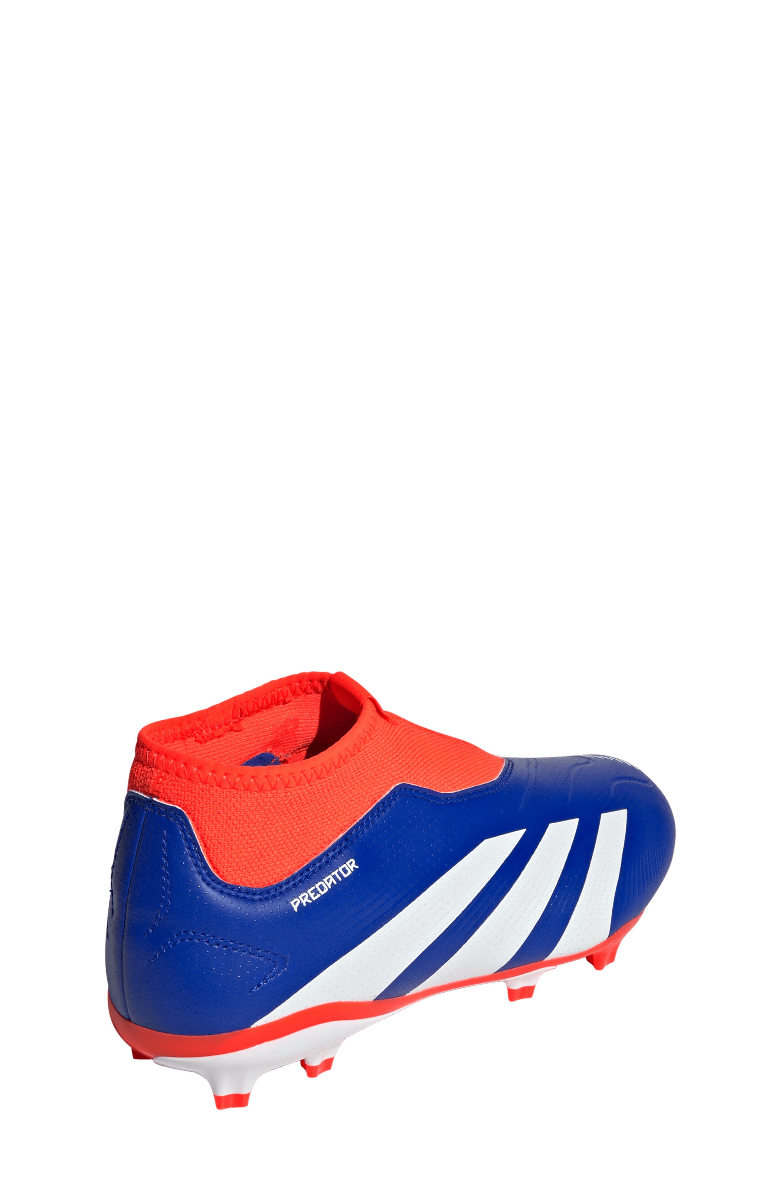 adidas Kids' Predator League Laceless Firm Ground Soccer Cleat, Alternate, color, 
