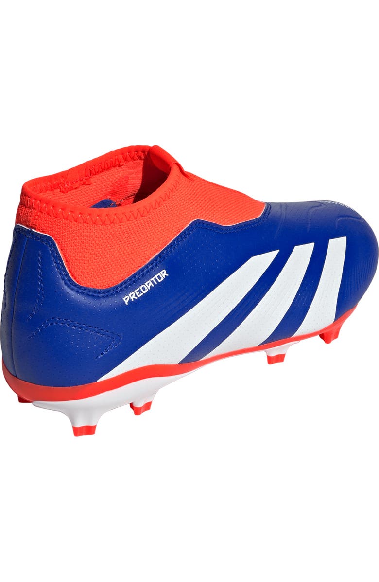 adidas Kids' Predator League Laceless Firm Ground Soccer Cleat, Alternate, color,
