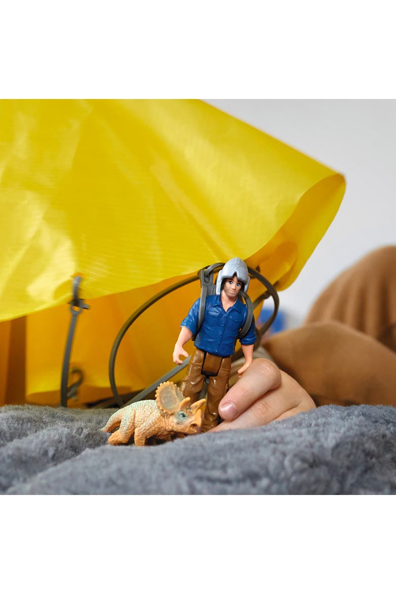 Dinosaurs Parachute Rescue, Figurine Playset, Multicolor, Kids 4+, Alternate, color, Multicolored