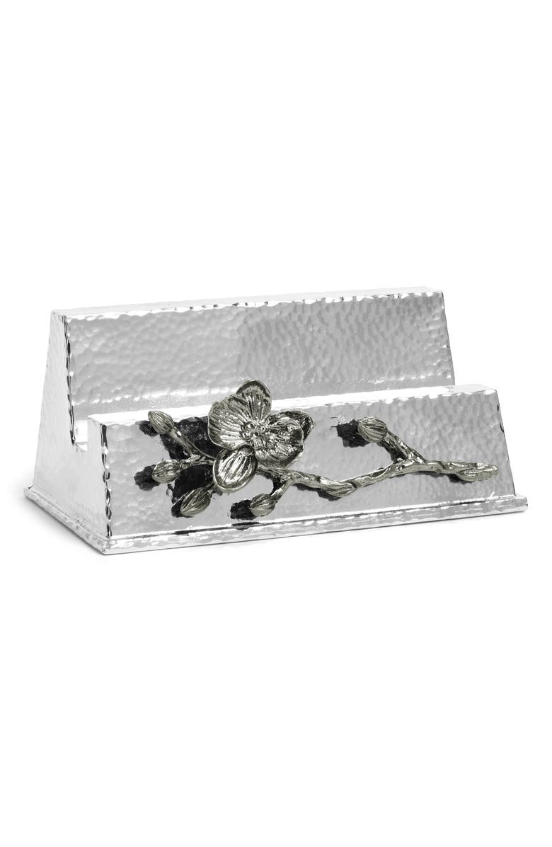 Michael Aram Black Orchid Tablet Stand, Alternate, color, Black/ Silver