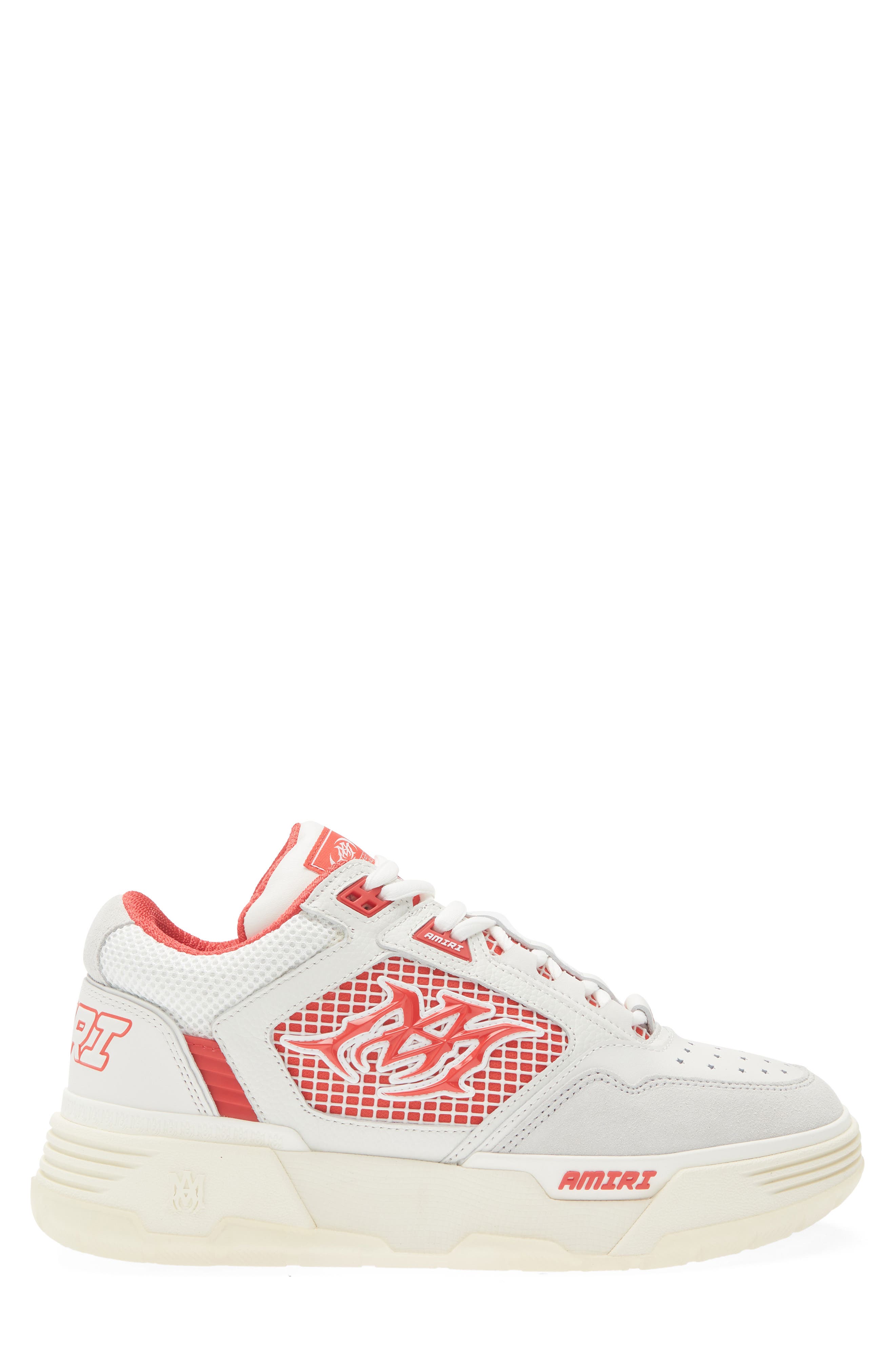 MA-94 Low Top Platform Sneaker, Alternate, color, WHITE RED