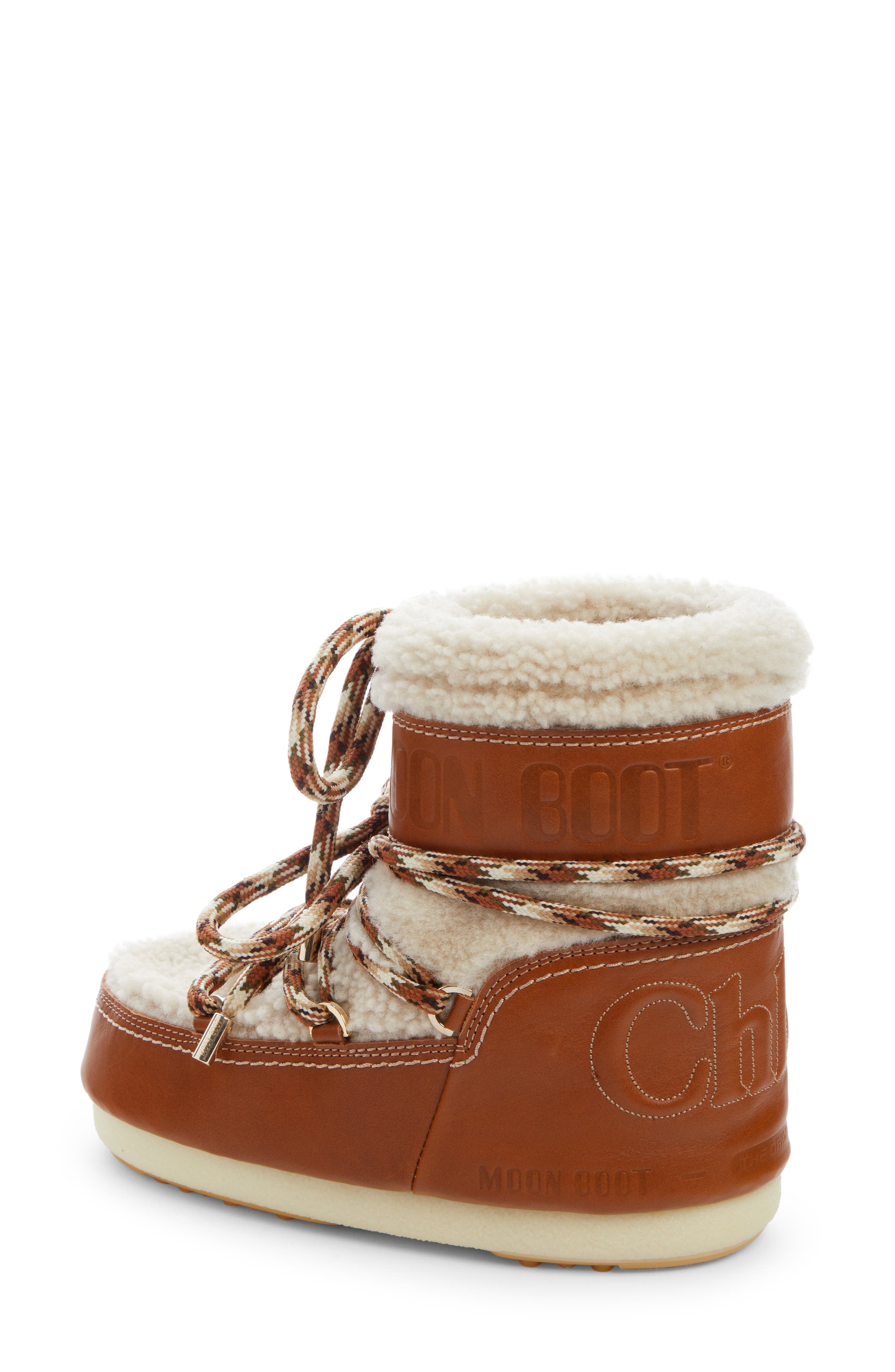 x Moon Boot® Lace-Up Boot, Alternate, color, LUMINOUS OCHRE