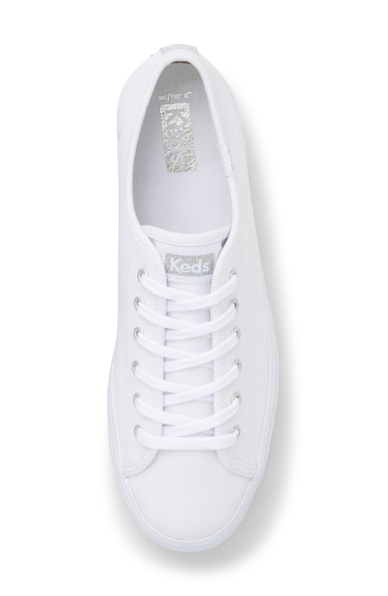 Keds<sup>®</sup> Triple Up Canvas Platform Sneaker, Alternate, color, 