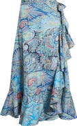 Etro Paisley Print Wrap Skirt