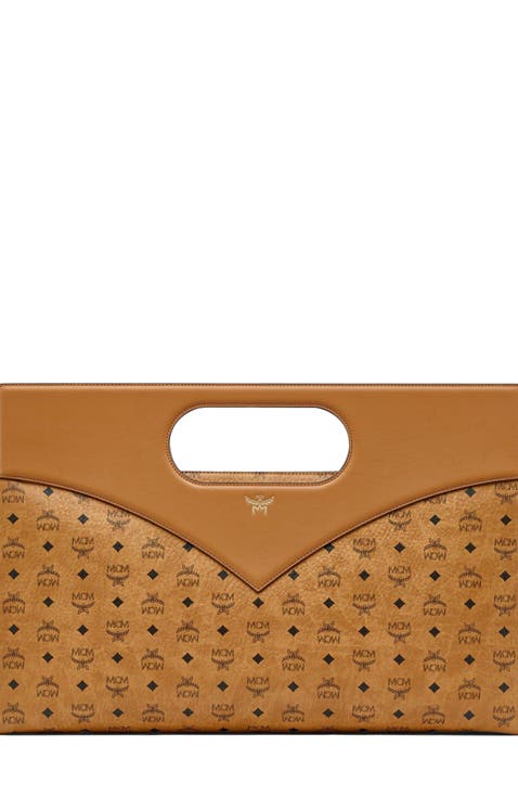 Diamond Bag in Visetos Leather Mix