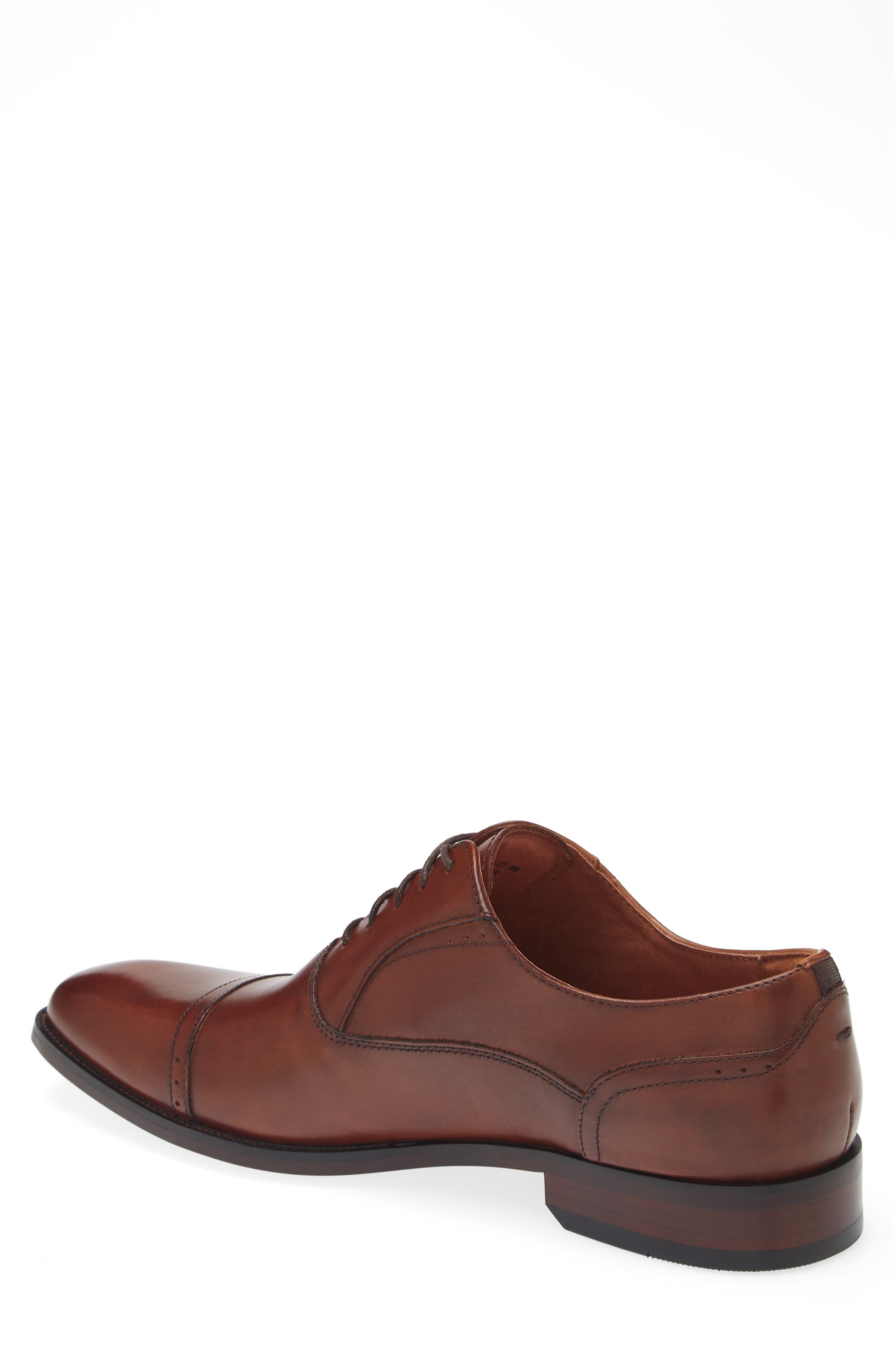 Florsheim Sorrento Cap Toe Oxford, Alternate, color, Cognac