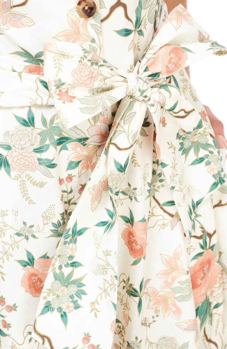 Gal Meets Glam Collection Sophia Button Front Jumpsuit, Alternate, color,