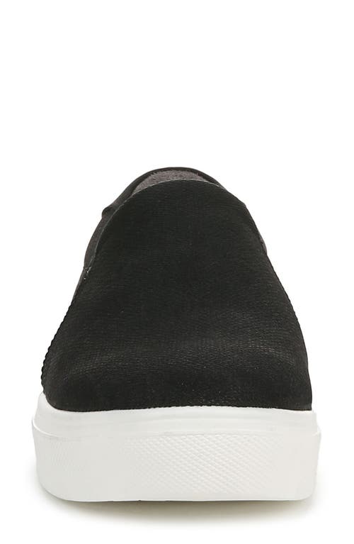 Dr. Scholl's Madison Next Wedge Platform Slip-on Sneaker In Black
