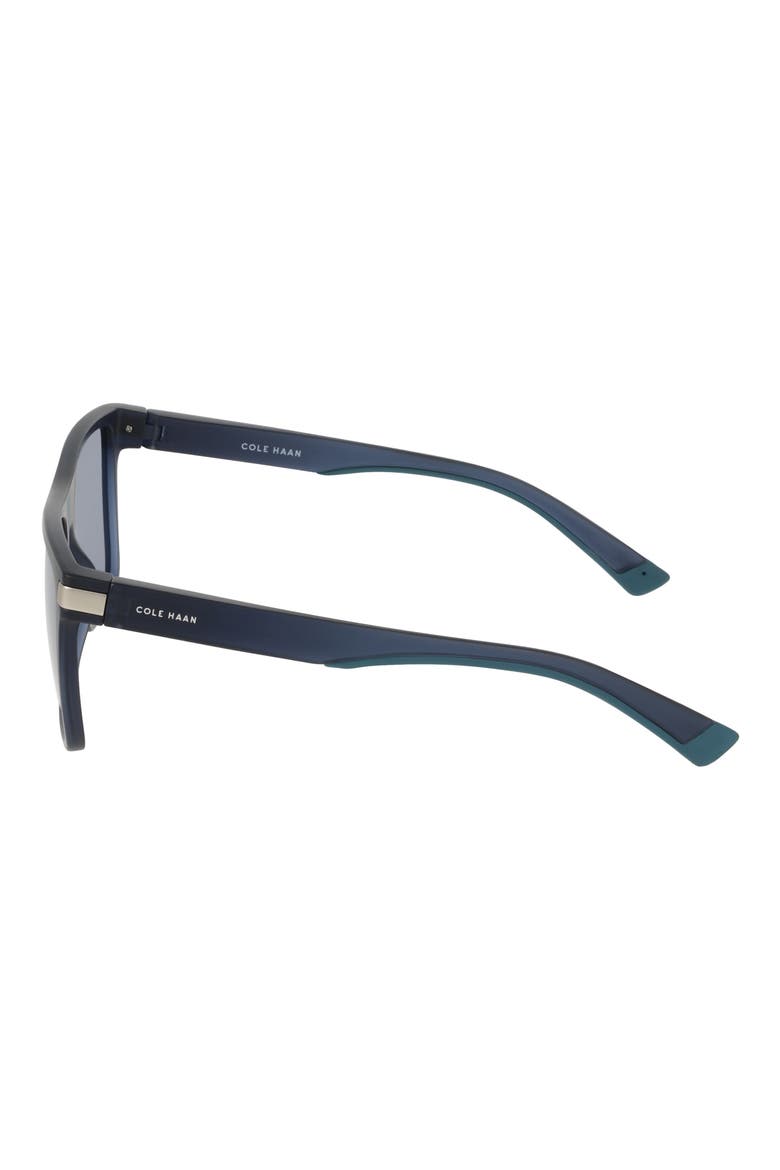 55mm Square Sunglasses, Alternate, color, NAVY CRYSTAL