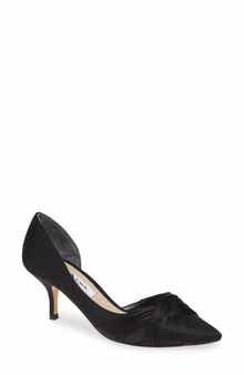 Nina Blakely Half d'Orsay Pointy Toe Pump