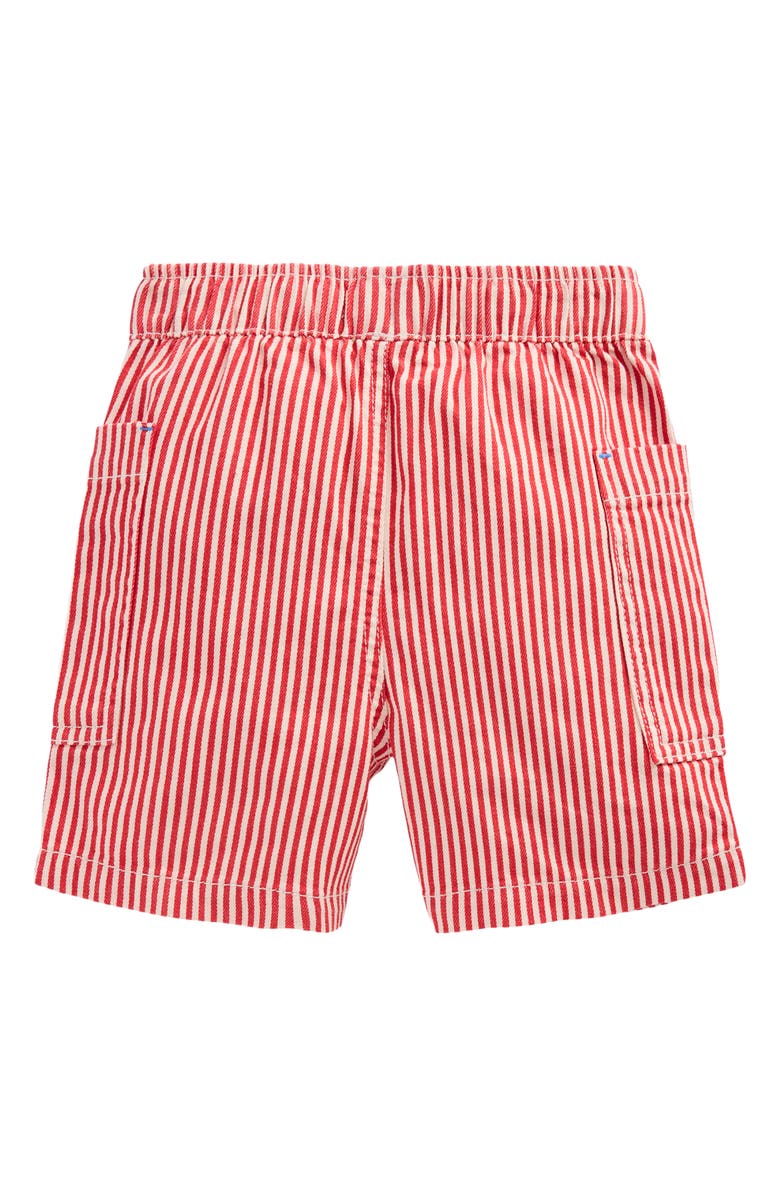 Mini Boden Kids' Stripe Cotton Shorts, Alternate, color, 